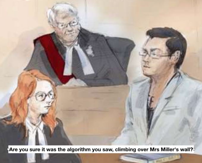 When an Algorithm is in the Dock